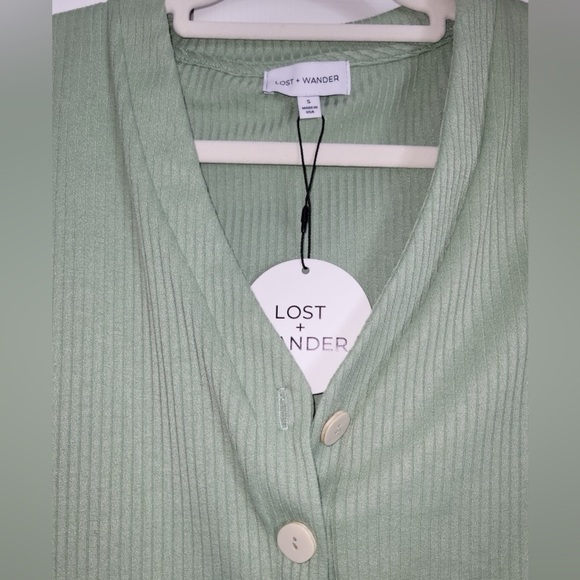 LOST + WANDER SIREN TREASURE CARDIGAN SIZE S NWT - Picture 12 of 12